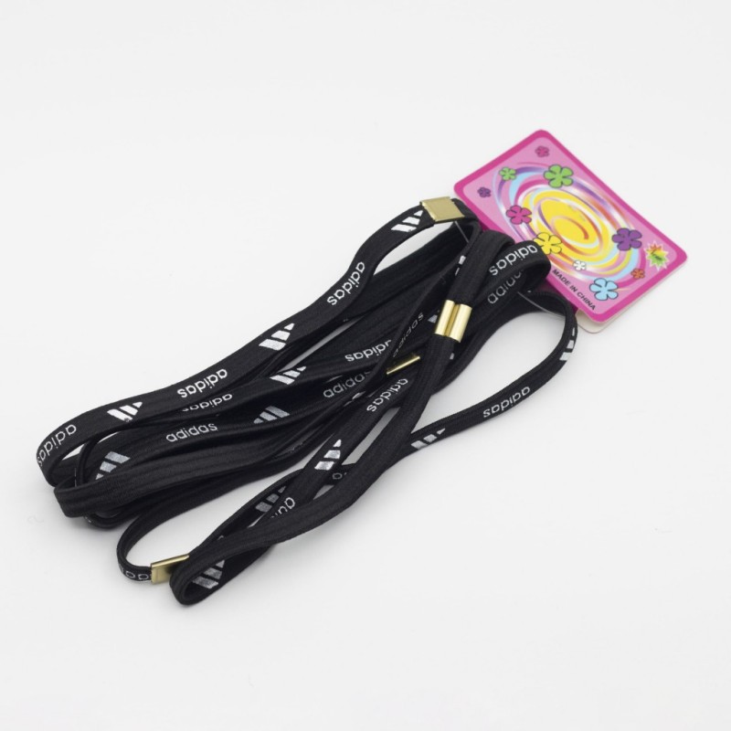 کش مو ورزشی آدیداس مدل هدبند | بسته 6 عددی | مشکی | ADIDAS