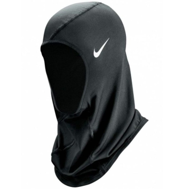 مقنعه حجاب ورزشی نایکی مدل نخ پلی استر | مشکی