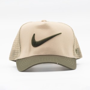 کلاه کپ نایکی مدل NIKE-CAP-NC-206467 | مستر کوالیتی | کرم/سبز