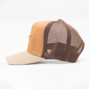 کلاه کپ نایکی مدل NIKE-CAP-NC-206465 | مستر کوالیتی | مشکی/کرم