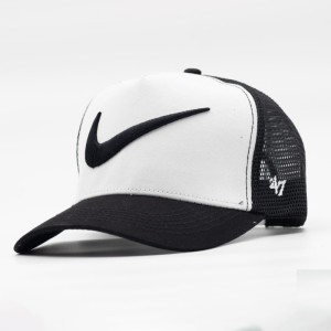 کلاه کپ نایکی مدل NIKE-CAP-NC-206461 | مستر کوالیتی | مشکی/سفید