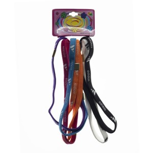 کش مو ورزشی آدیداس مدل هدبند | بسته 6 عددی | مشکی | ADIDAS