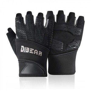 دستکش بدنسازی DIBEAR مدل professional2024 (اورجینال) | مشکی