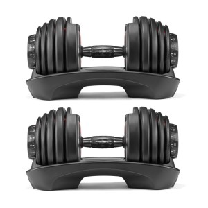 دمبل متغیر حرفه ای طرح بوفلکس مدل BowFlex SelectTech dumbbell BF552i | مستر کوالیتی