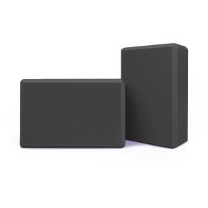 آجر بدنسازی یوگا گیاهی بسته دو عددی | Yoga Bricks | اورجینال | مشکی
