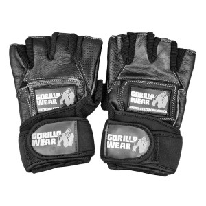 دستکش بدنسازی مردانه نایکی مدل CORE LOCK TRAINING | مشکی/طوسی