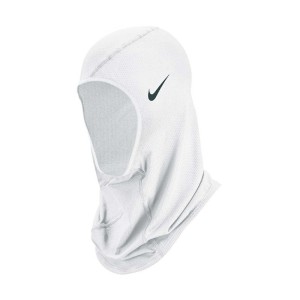 مقنعه حجاب ورزشی نایکی مدل نخ پلی استر | سفید