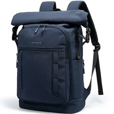 کوله پشتی سورمه‌ای لپ تاپ 15.6 اینچ با ظرفیت بزرگ 25 لیتر بنج