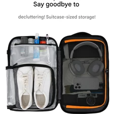 کوله‌پشتی مسافرتی لپ‌تاپ 15.6 اینچ و آیپد 12.9 اینچ ضدآب و ضدسرقت 22 لیتری بنج