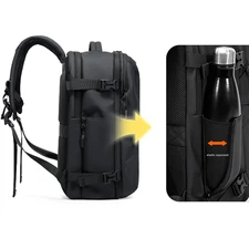 کوله‌پشتی مسافرتی لپ‌تاپ 15.6 اینچ و آیپد 12.9 اینچ ضدآب و ضدسرقت 22 لیتری بنج