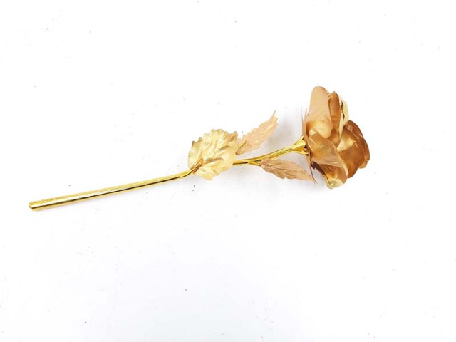 گل رز طلايي مدل  0714