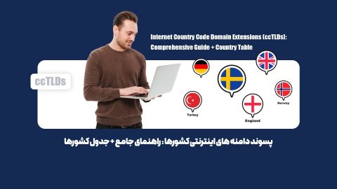 پسوند دامنه های اینترنتی کشورها (ccTLDs): راهنمای جامع + جدول کشورها