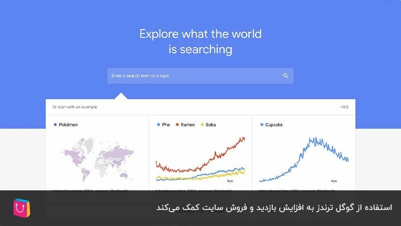 افزایش بازدید سایت به کمک گوگل ترندز