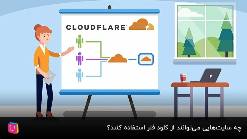  چه سایت‌هایی می‌توانند از کلود فلر استفاده کنند؟ استفاده از cdn کلودفلر