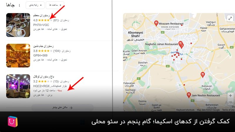 کمک گرفتن از کدهای اسکیما؛ گام پنجم در سئو محلی