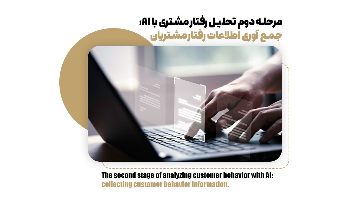 مرحله دوم تحلیل رفتار مشتری با AI؛ جمع ‌آوری اطلاعات رفتار مشتریان