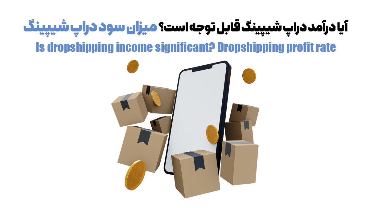 آیا درآمد دراپ شیپینگ قابل توجه است؟ میزان سود دارپ شیپینگ