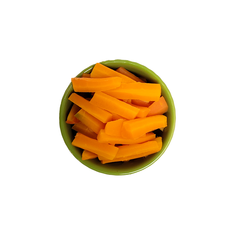 هویج خرد شده خلالی