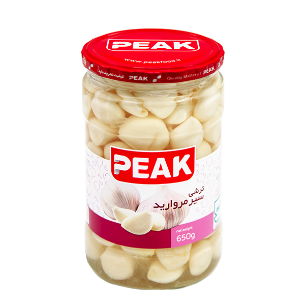 ترشی سیر مروارید پیک