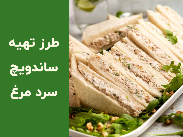 طرز تهیه ساندویچ مرغ سرد خوشمزه؛ دستور ساندویچ مرغ با سس مخصوص