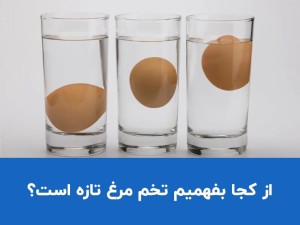 از کجا بفهمیم تخم مرغ تازه است؟ بهترین روش تشخیص تخم مرغ تازه از کهنه