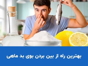 چگونه بوی زهم ماهی را بگیریم؟ ۴ روش ساده از بین بردن بوی بد ماهی در خانه