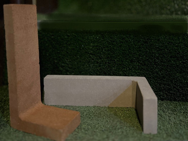 L  fire brick 2/5*7*(20+10)