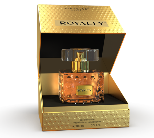 عطر و ادکلن زنانه رویالتی برند سیستل  (  SISTELLE  -  ROYALTY   )