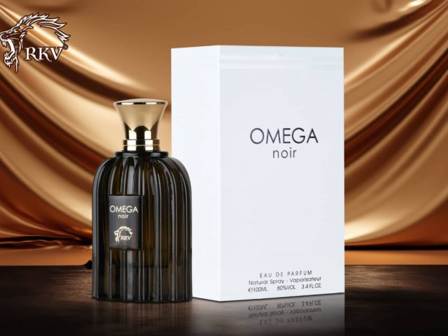 عطر و ادکلن زنانه و مردانه امگا نویر برند آر کی وی  (  RKV  - OMEGA NOIR  )