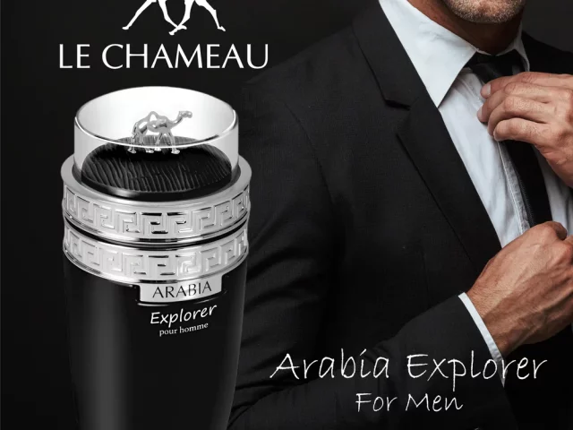 عطر و ادکلن مردانه عربیا اکسپلورر برند لوشامو  ( LE CHAMEAU  -  ARABIA EXPLORER POUR HOMME   )