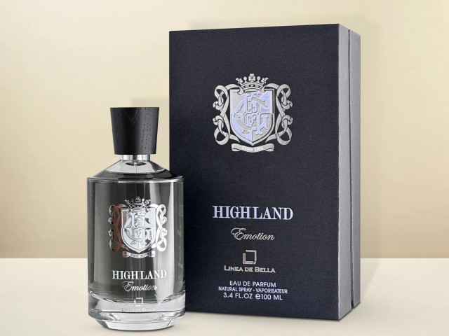 عطر و ادکلن زنانه و مردانه هایلند ایموشن برند لینیه د بلا  (  LINEA DE BELLA  -  HIGHLAND EMOTION    )