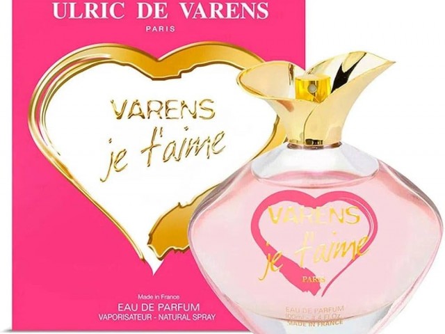 عطر و ادکلن زنانه وارنس ژو تی ام برند یو دی وی  ( UDV -  VARENS JE T AIME   )