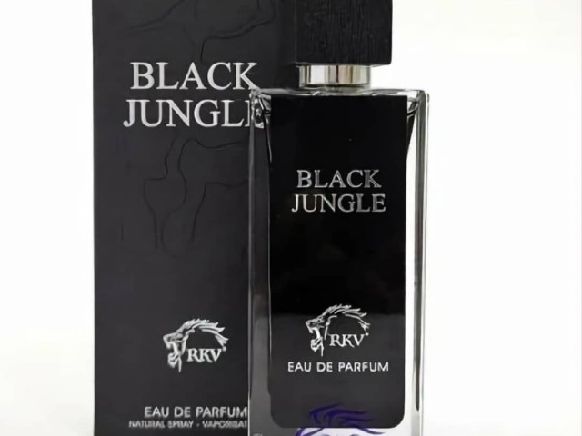 عطر و ادکلن زنانه و مردانه بلک جانگل برند آر کی وی  (  RKV  - BLACK JUNGLE  )