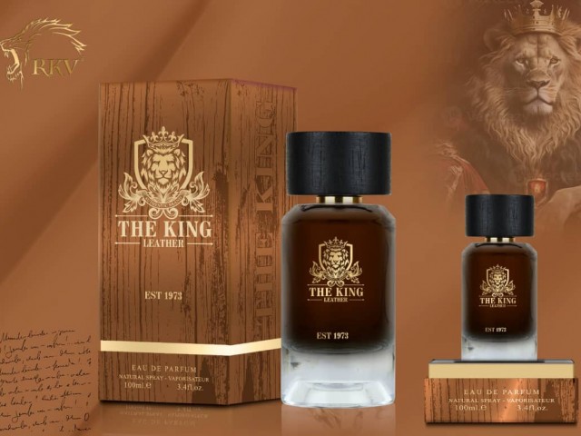 عطر و ادکلن مردانه د کینگ لدر برند آر کی وی  (  RKV  - THE KING LEATHER  )