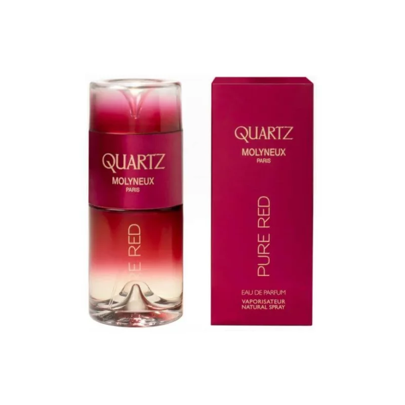 عطر و ادکلن زنانه کوآرتز پیور رد برند مواینکس  (  MOLYNEUX  -  QUARTZ PURE RED  )