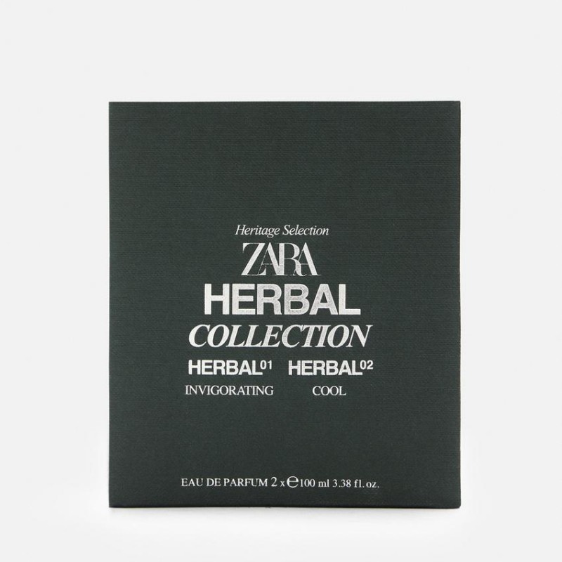ست عطر و ادکلن مردانه هربال کالکشن 01 - 02  برند زارا  (  ZARA   -  HERBAL COLLECTION 01 + 02    )