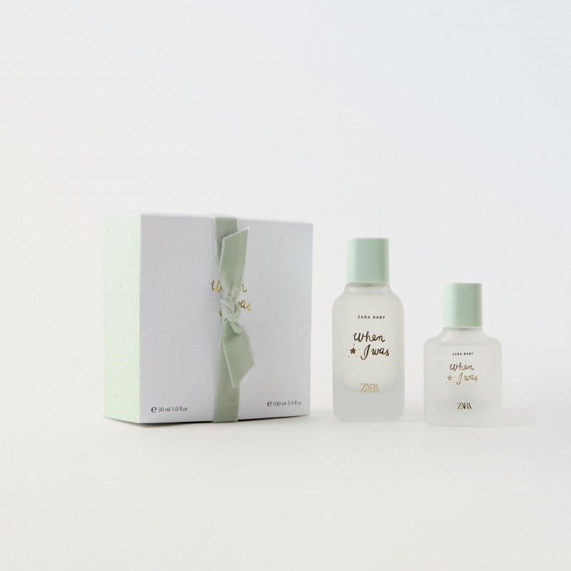 ست عطر و ادکلن دخترانه  بیبی ون آی واز برند زارا  (   ZARA   -  BABY WHEN I WAS    )