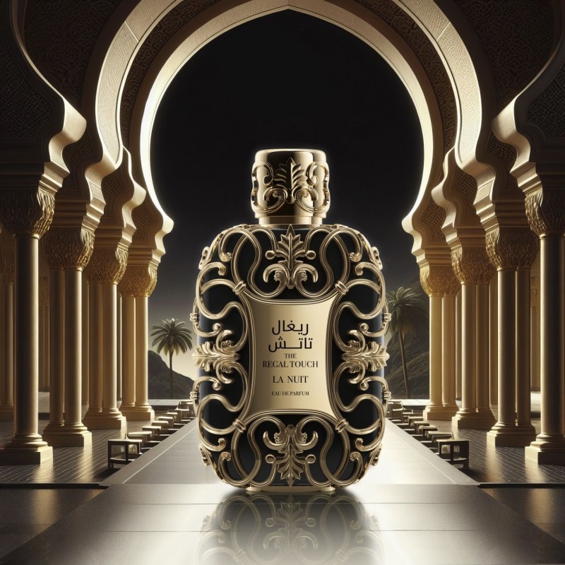 عطر و ادکلن مردانه و زنانه ریگال تاچ ل نوییت برند لوشامو  ( LE CHAMEAU  -  REGAL TOUCH LA NUIT       )