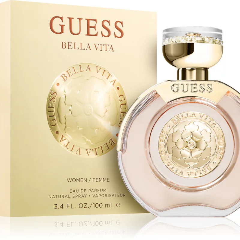 عطر و ادکلن زنانه بلا ویتا برند گس  (  GUESS  -  BELLA VITA   )