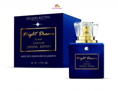 عطر و ادکلن زنانه نایت دریم برند جکز باتینی  (  JACQUES BATTINI  -  NIGHT DREAM   )