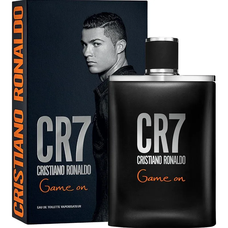 عطر و ادکلن مردانه سی آر سون گیم آن برند کریستیانو رونالدو  (  CRISTIANO RONALDO  -  CR7 GAME ON  )