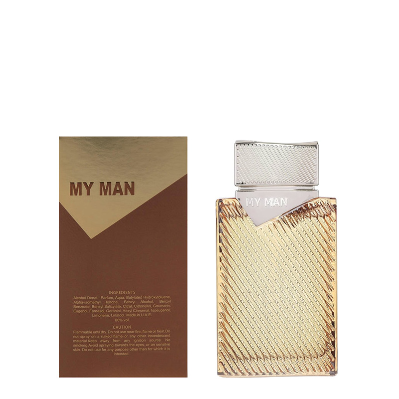 عطر و ادکلن مردانه مای من برند مای پرفیومز  (  MY PERFUMES  -  MY MAN    )