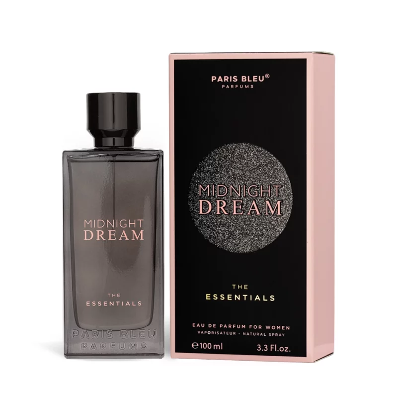 عطر و ادکلن زنانه د اسنشالز میدنایت دریم برند پاریس بلو  (  PARIS BLEU  -  THE ESSENTIALS MIDNIGHT DREAM     )