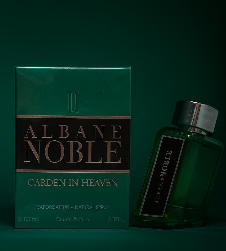 عطر و ادکلن مردانه گاردن این هون برند آلبان نوبل  (  ALBANE NOBLE  -  GARDEN IN HEAVEN   )