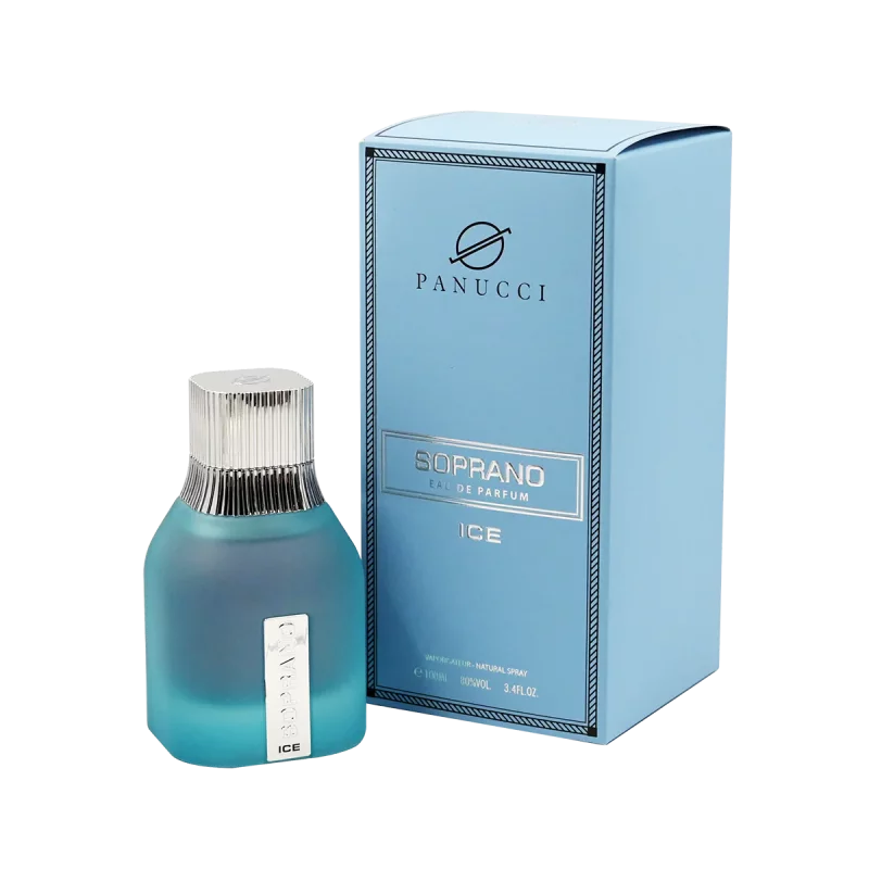 عطر و ادکلن مردانه سوپرانو آیس برند پانوچی  (  PANUCCI  -  SOPRANO ICE   )