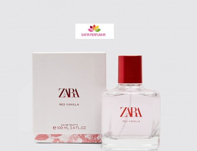 عطر و ادکلن زنانه رد وانیلا نسخه ویژه  برند زارا  (  ZARA   -  RED VANILLA LIMITED EDITION   )