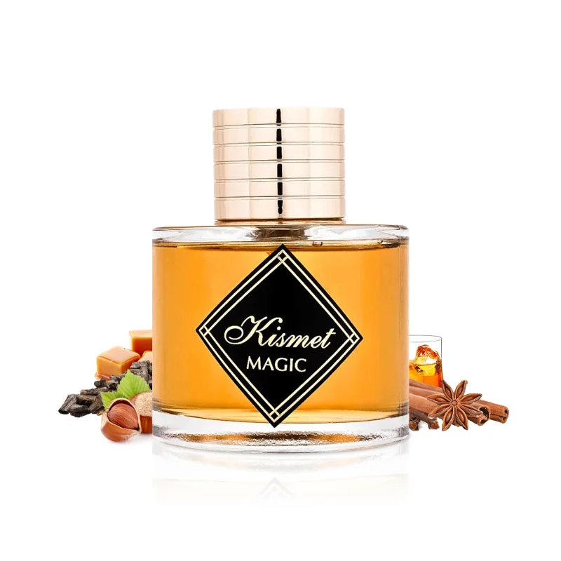 عطر و ادکلن زنانه و مردانه کیسمت مجیک برند میسون الحمبرا  (  MAISON ALHAMBRA  -  KISMET MAGIC     )
