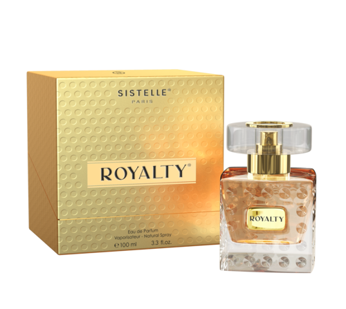 عطر و ادکلن زنانه رویالتی برند سیستل  (  SISTELLE  -  ROYALTY   )