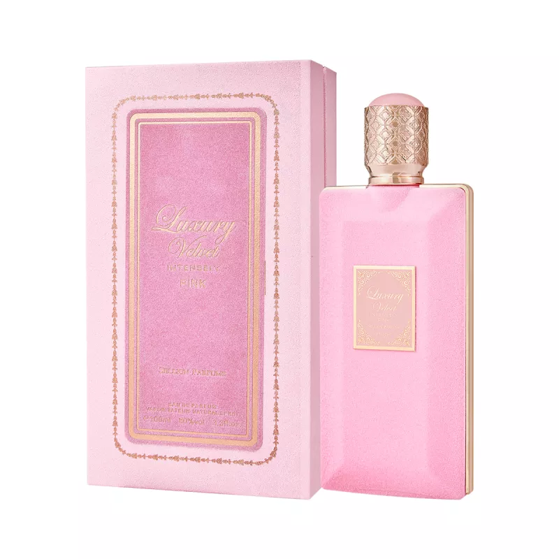 عطر و ادکلن زنانه لاکچری ولوت اینتنسلی پینک برند سلیون  (  SELLION  -  LUXURY VELVET INTENSELY PINK   )