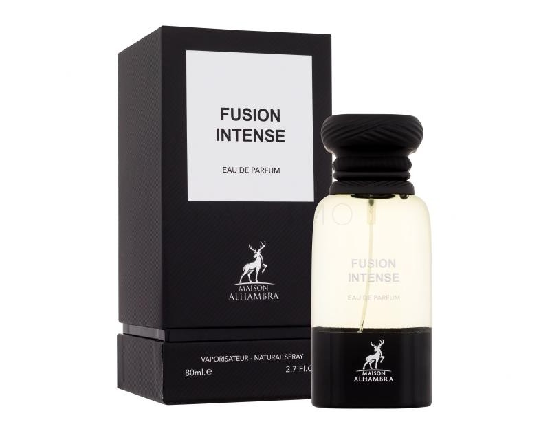 عطر و ادکلن زنانه و مردانه فیوژن اینتنس برند میسون الحمبرا  (  MAISON ALHAMBRA  -  FUSION INTENSE    )